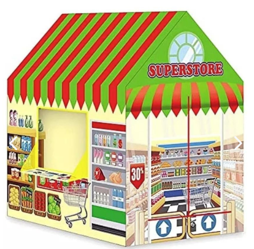 Carpa Aventura Minimarket para niños